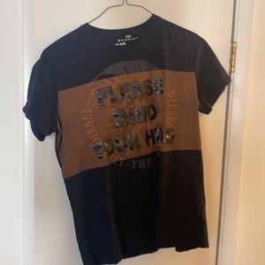 Mind your head. Diesel original tee.